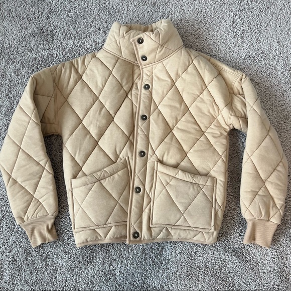 Target Tan Puff Jacket - Picture 3 of 3
